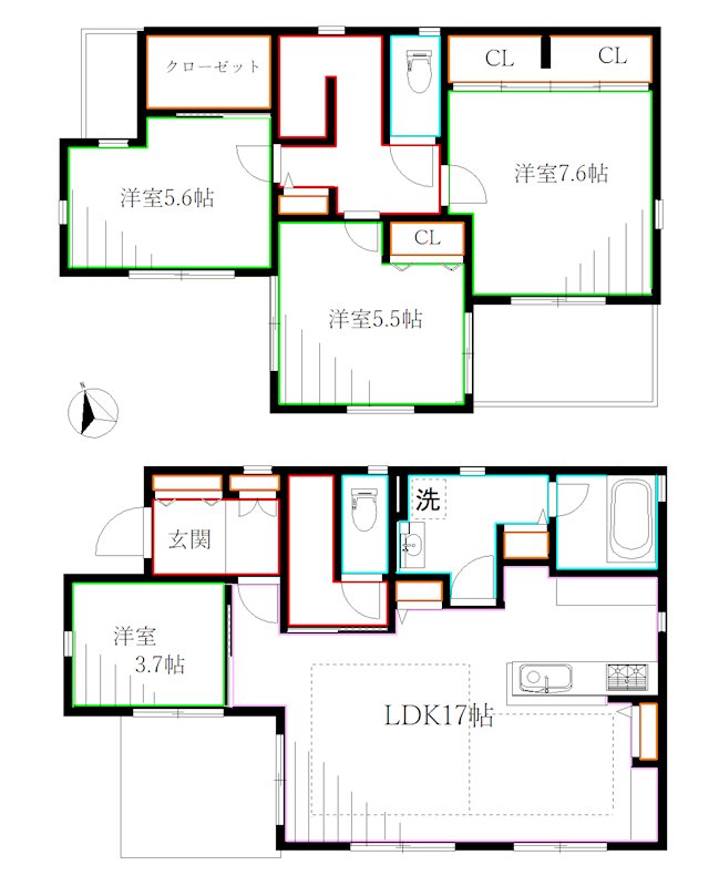リンケージコート吉祥寺 間取り