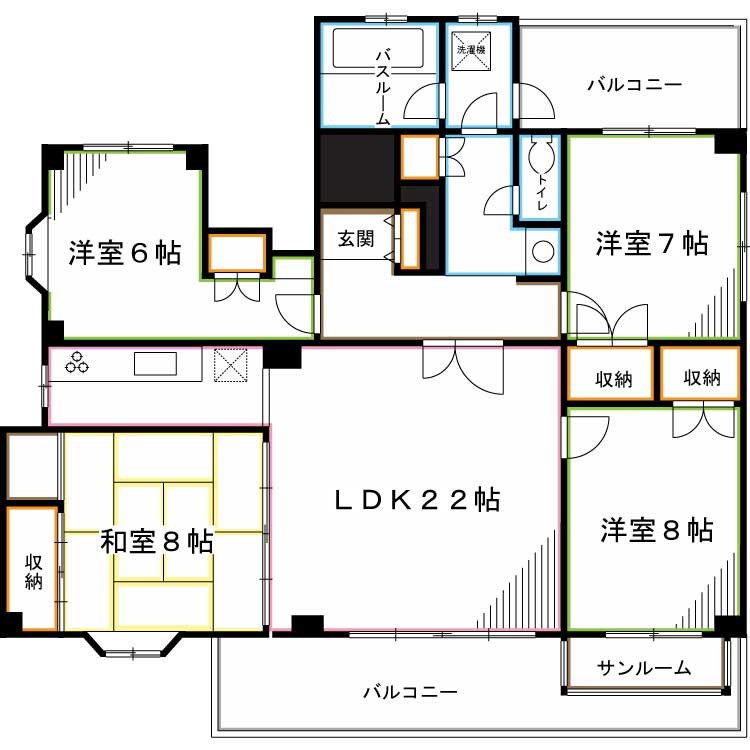 第一荻窪コーポ 間取り
