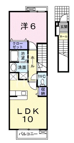 ローリエ国立亭  間取り