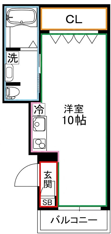 フェリーチェ一橋学園 間取り