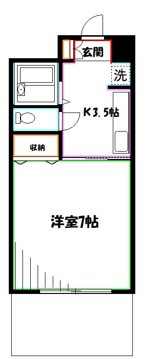ユーキサンハイツ 間取り