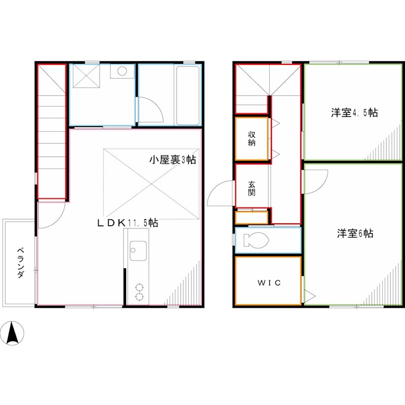 グランジュール ラグラス 間取り