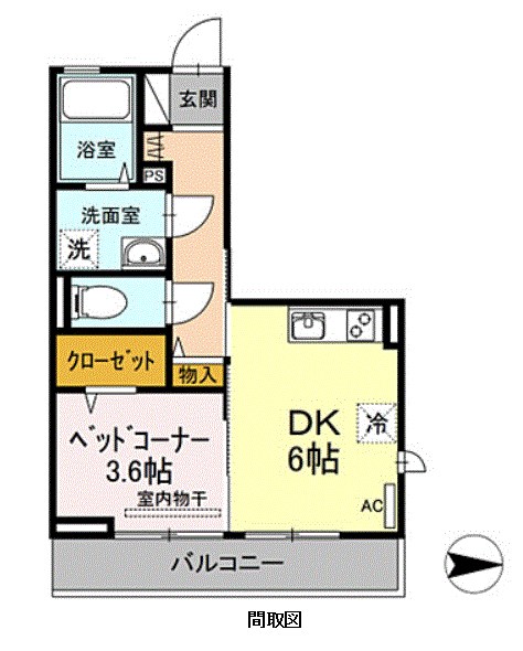 ヴィグノーブル上石神井 間取り