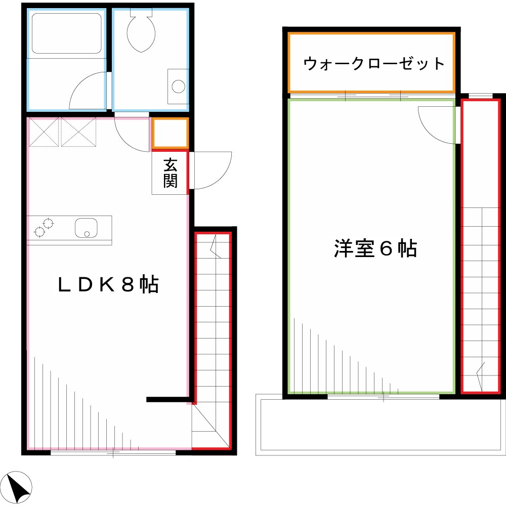 セダーコート武蔵小金井 間取り