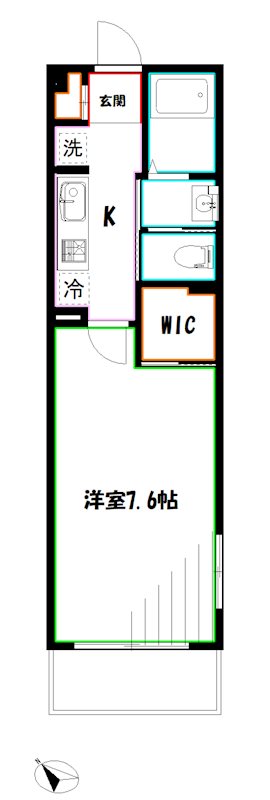 モン・シャトー井の頭公園 間取り