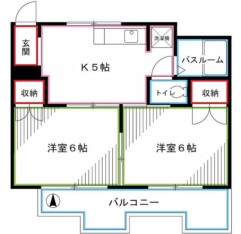 メゾン恋ヶ窪 間取り