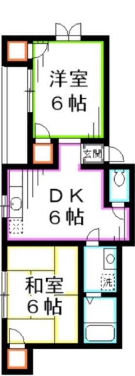 ロイヤルシティⅢ  間取り
