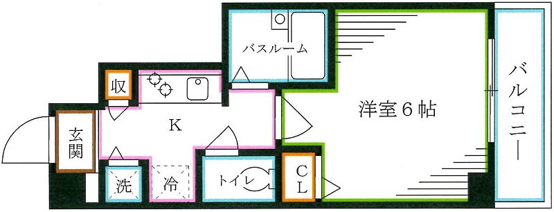 ガラ・ステージ高円寺 間取り