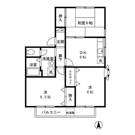 ドミールカタノ 間取り