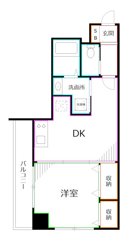 パラシオン荻窪 間取り