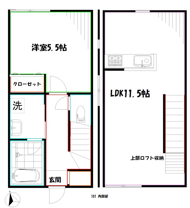 Liaison B 間取り