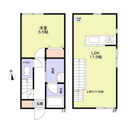 Liaison B棟 間取り