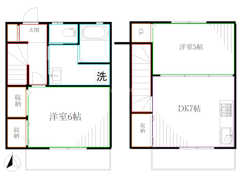 メゾン・シャルール 間取り