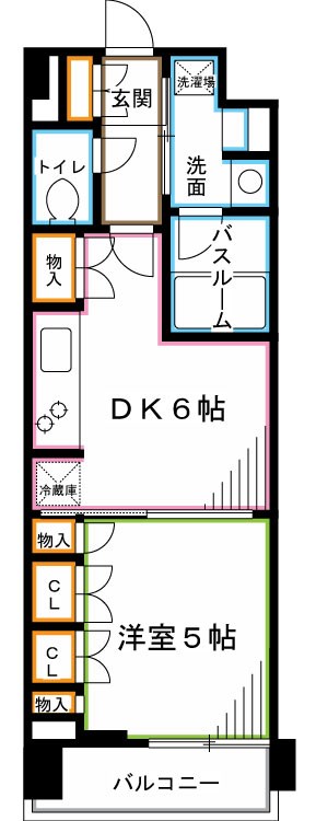 日神デュオステージ西荻窪 間取り