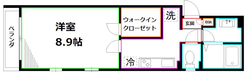 武蔵野テラス北棟 間取り