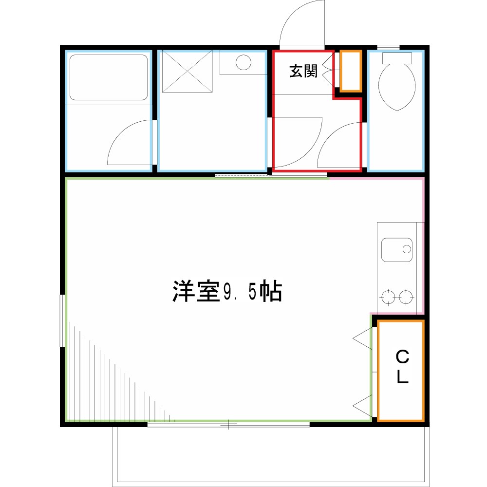 創 間取り