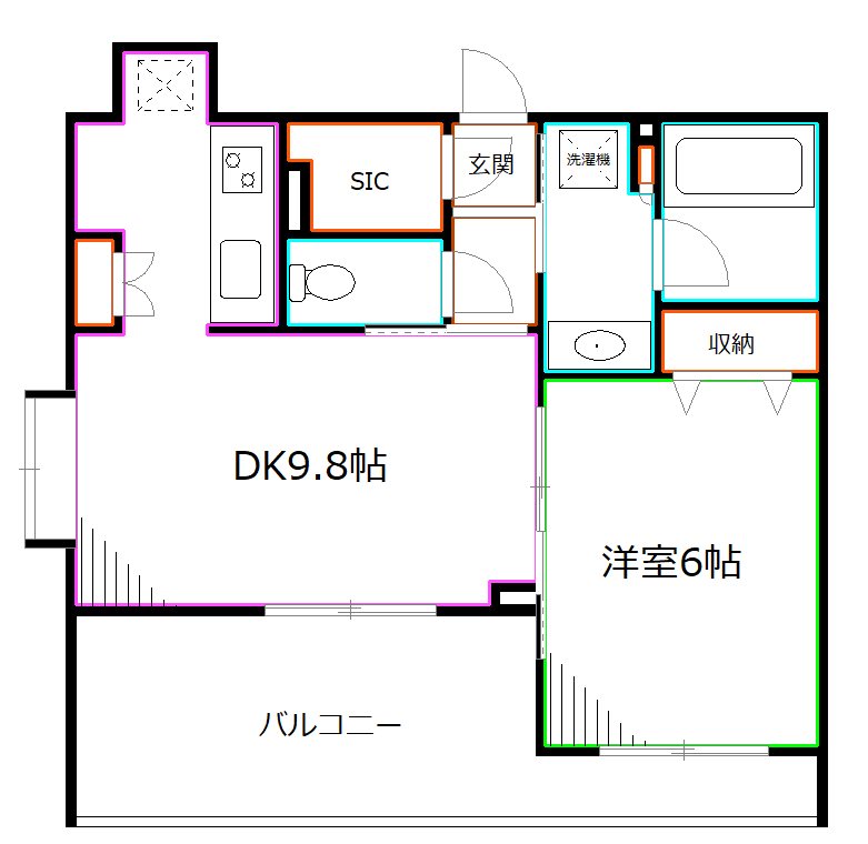 CASSIA新高円寺 間取り