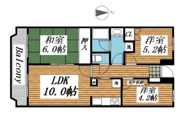 クレールメゾン 間取り