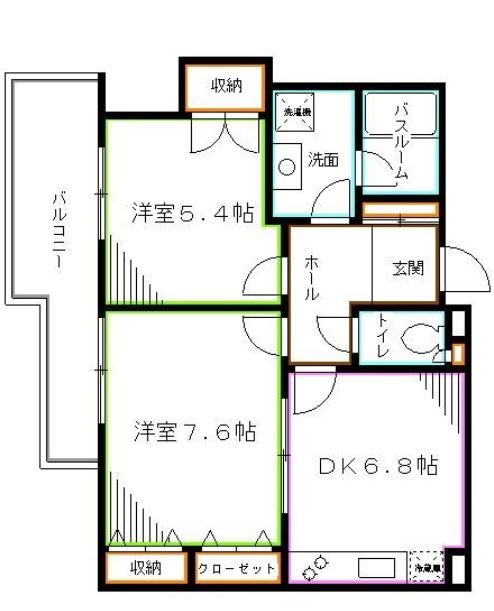 スカイヒル荻窪 間取り