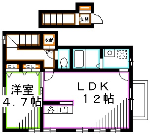 Cute Corner吉祥寺  間取り