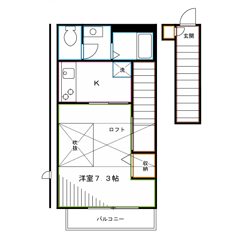 ローズコート 間取り