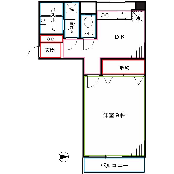 ヴィアセッテ三井  間取り