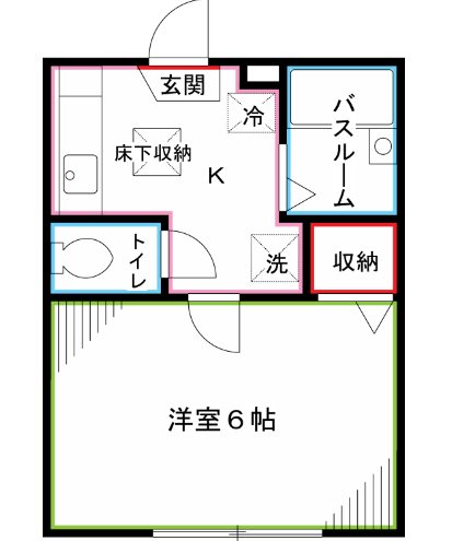 アイリスハウス  間取り