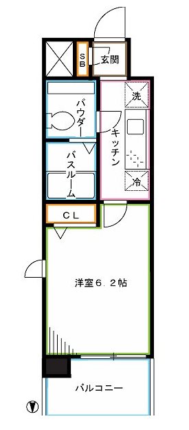 ステージグランデ新高円寺 間取り