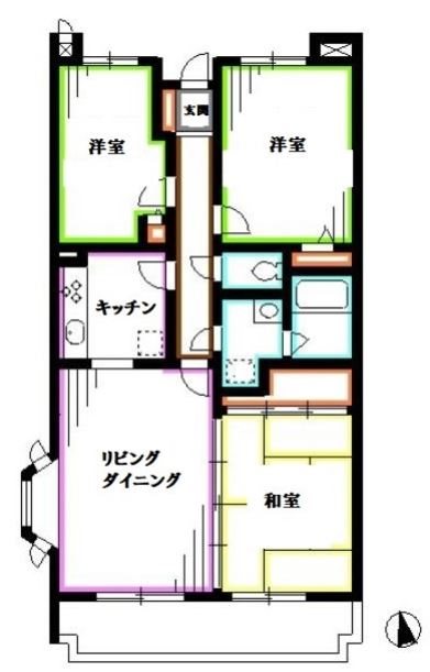 ヴィ ラフィーネ 間取り