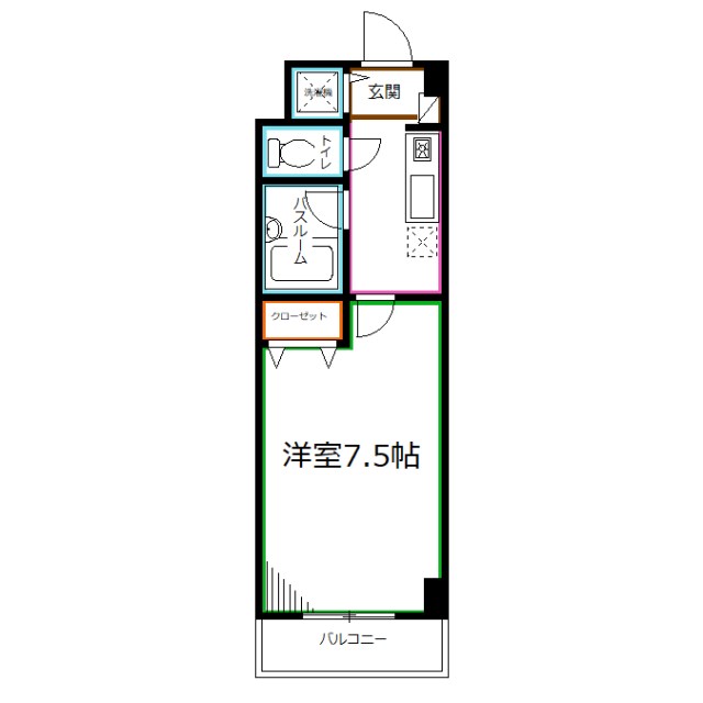 第５千代鶴ビル 間取り