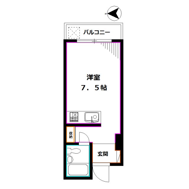 第５勝又ビル 間取り