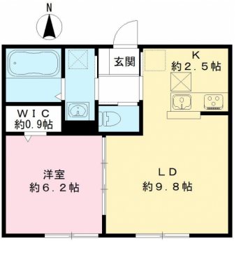 クロシェット井の頭 間取り