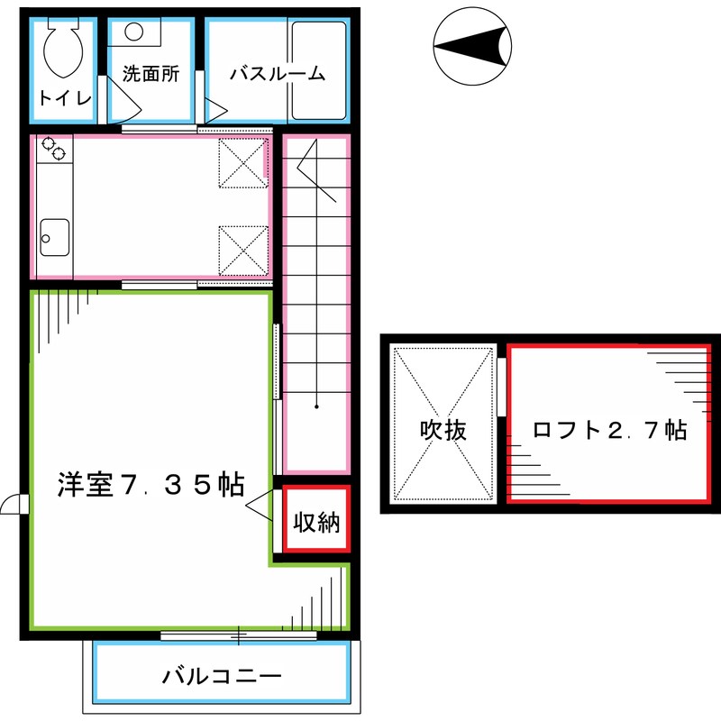 ローズコート 間取り