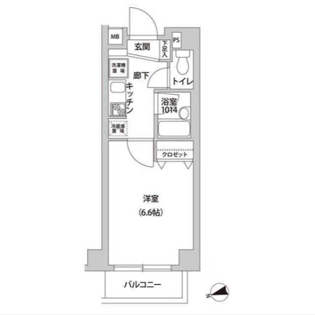ラクラス荻窪 間取り