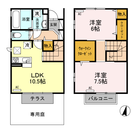エクセル　Ｂ棟 間取り