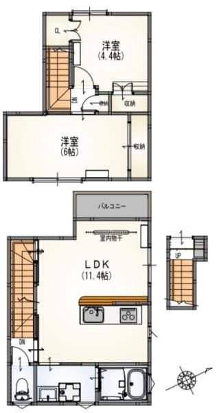 サンライズ三鷹台 間取り