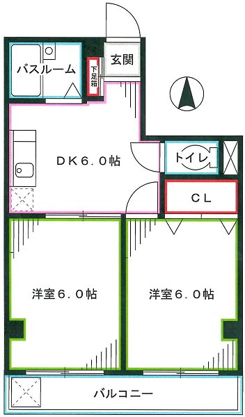 ゆとりすとＫ５ 間取り