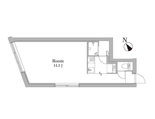 The Room　井の頭公園 間取り