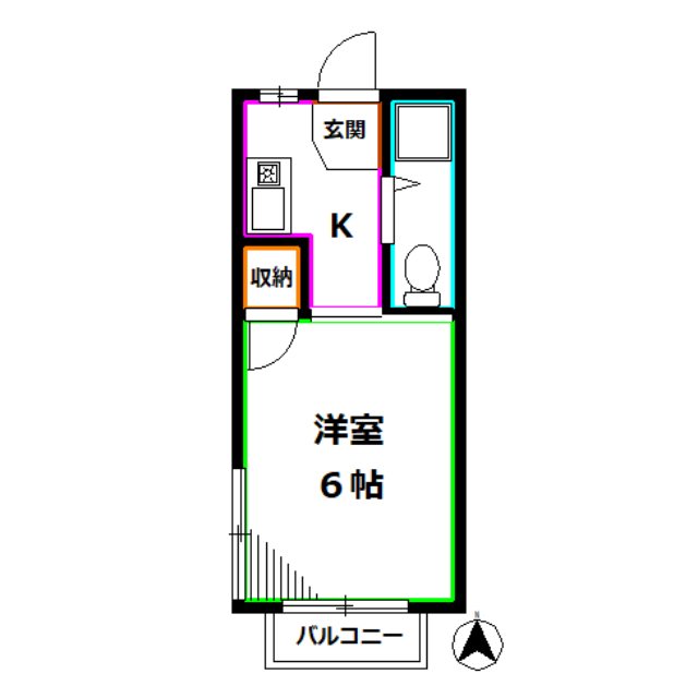 高円寺コンチェルト 間取り