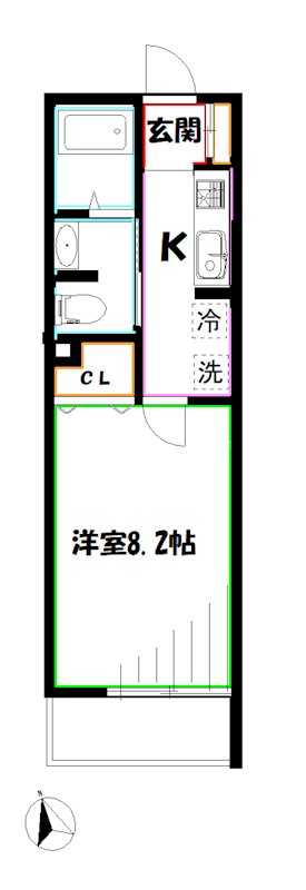 アビタシオン9 間取り