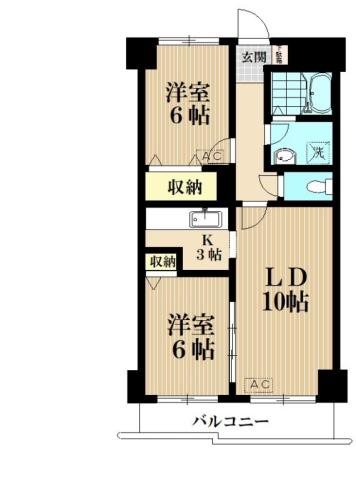 セントラルパレス 間取り