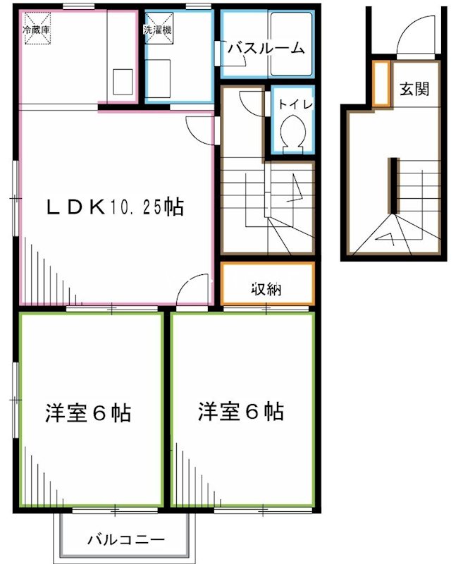 ソレーユ南荻窪 間取り