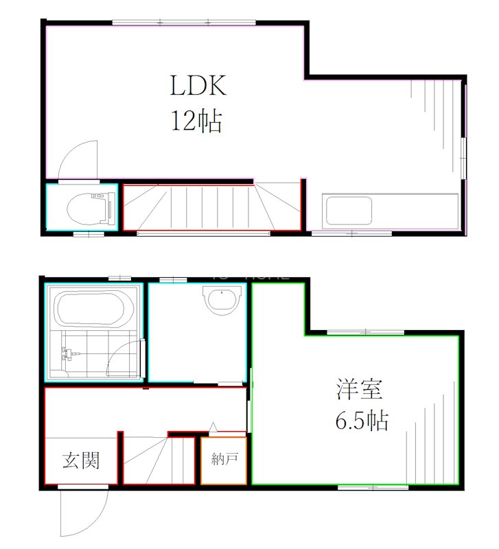 パインヴィレッジ  間取り