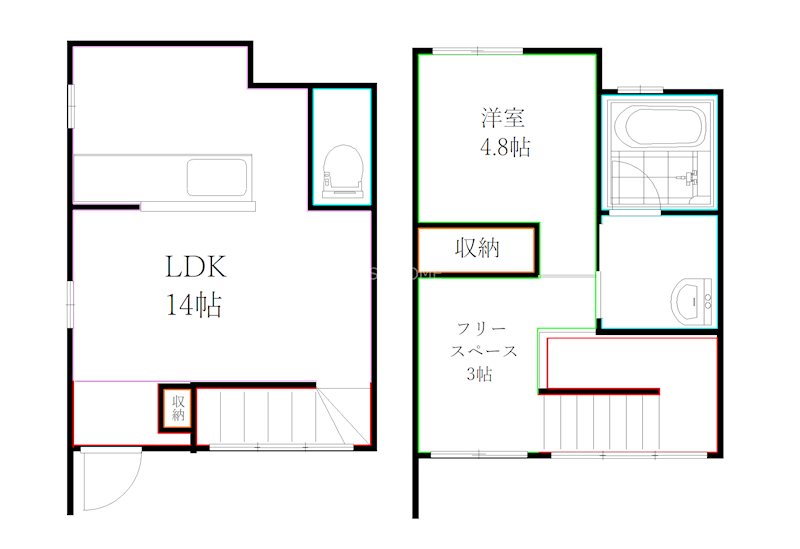 パインヴィレッジ 間取り