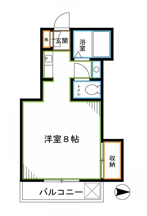コンフォート石田 間取り