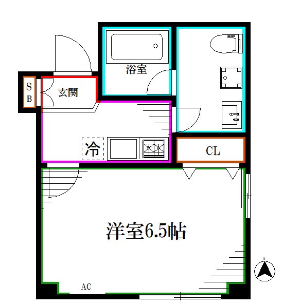 マイン中野 間取り