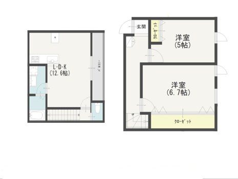 Imagawa Mid Garden Suite 間取り