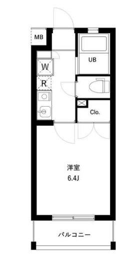 東京都新宿区西新宿４丁目 間取り