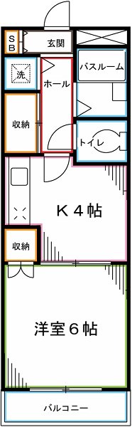 リーヴェＳＫ 間取り図
