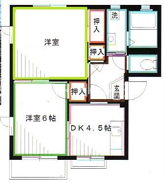 リヴェール武蔵野 間取り